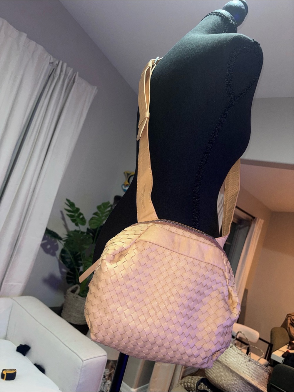 Daniella lehavi crossbody woven leather